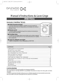 DAEWOO DWD-FC2282E - Lave-linge