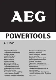 AEG AU 1000 - Perceuse