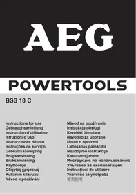 AEG BSS 18 C - Outil électroportatif
