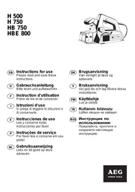 AEG H 500 - Boremaskine