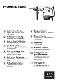 AEG PNEUMATIC 5000 E - Utensile pneumatico