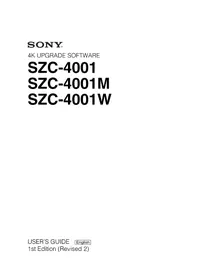 SZC-4001 SONY