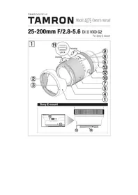 25-200mm F/2.8-5.6 Di III VXD G2 TAMRON