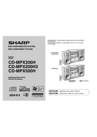 CD-MPX200H SHARP