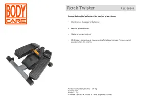 ROCK TWISTER 86849 CARE FITNESS