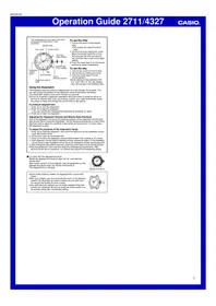Notice CASIO EDIFICE EF-500D-1AVEF Montre