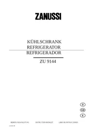 ZANUSSI ZU 9144 - Frigider