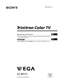 Trinitron KV-BZ212P50 SONY