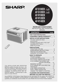 AF-R100DX SHARP
