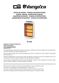 BP 3300 Orbegozo