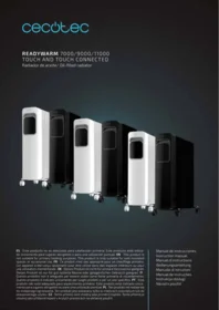 CECOTEC ReadyWarm 11000 Touch Connected - Olejový radiátor