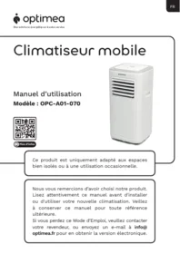 OPTIMEA OPC A01 070 - Portable air conditioner