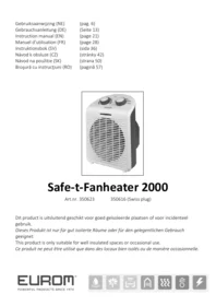 Eurom Safe-t Fanheater 2000 - Ventilatorkachel