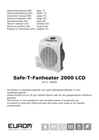 Safe-t Fanheater 2000 LCD Eurom