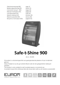 Eurom Safe-t Shine 900 - Bijverwarming