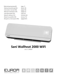 Sani Wallheat 2000 wifi Eurom
