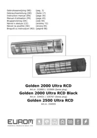Eurom Golden 2000 Ultra RCD - Încălzire suplimentară