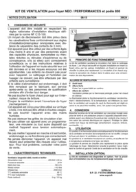 Notice SUPRA D’UTILISATION Poêle à bois