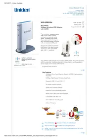 WLI2-USB2-G54 UNIDEN