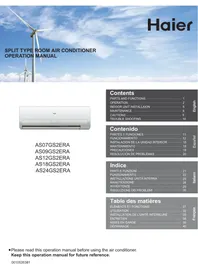 HAIER AS24GS2ERA - Air conditioner