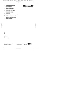 EINHELL BT-DH 1600 - Martello pneumatico