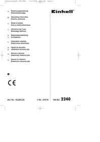 RG-EC 2240 EINHELL