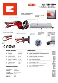 EINHELL RG-EH 6160 - électro-broyeurs