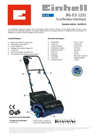 EINHELL BG-ES 1231 - Outils de jardinage