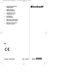 EINHELL BG-ET 5030 - Desbrozadora