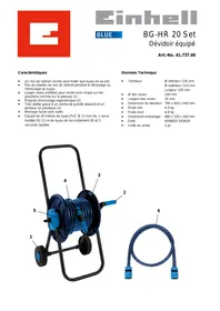 EINHELL BG-HR 20 SET - Outils de jardinage