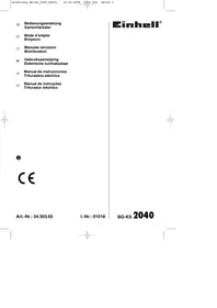 EINHELL BG-KS 2040 - Serra tico-tico