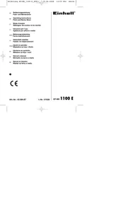 EINHELL BT-MX 1100 E - Blender