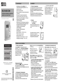 DELTA DORE Deltia 600Com - Programmateur d'arrosage