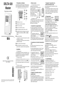DELTA DORE master 620 - Programmateur d'arrosage