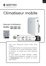 OPTIMEA OPC B01 120OPC B01 140 A4 - Portable air conditioner