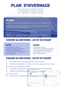 Notice Edenea LHIVERNAGE Piscine