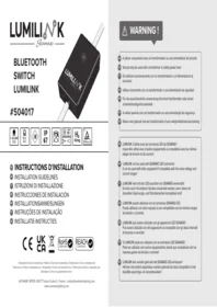Notice Edenea LUMILINK MODULE BLUETOOTH A5 Swimming Pool