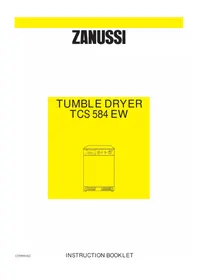 ZANUSSI TCS 584 EW - Tumble dryer