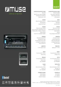 MUSE M 205 BT 5300 - Radio