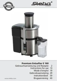 Notice STEBA E160 Kitchen appliance