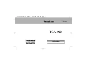 FRANKLIN TGA-490 - Traducteur électronique