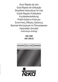 HX 760 E  - INSTALATION MANUAL TEKA