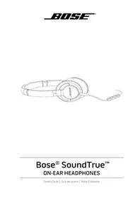 Soundtrue on-ear headphones BOSE