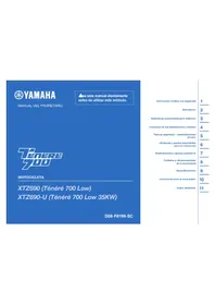 Manual YAMAHA TéNéRé 700 (2025) Moto