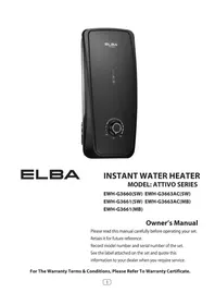 EWH-G3660(SW) Elba