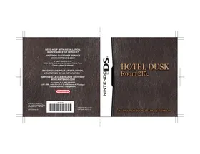NINTENDO DS HOTEL DUSK ROOM 215 - Video game