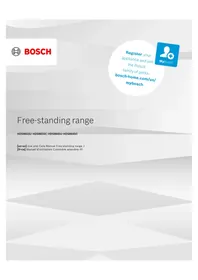 BOSCH HDS8655U - Cuisinière