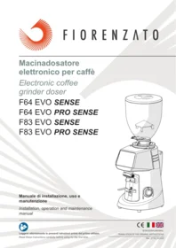 Notice Fiorenzato EVOSENSE 64 83 11.12.2024 2 Macchina da caffè