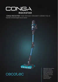 CECOTEC Conga Rockstar 11500 Odyssey Ergowet Connected Ia - Aspiradora escoba