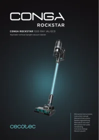 CECOTEC Conga Rockstar 1500 Ray Jalisco - Aspiradora escoba